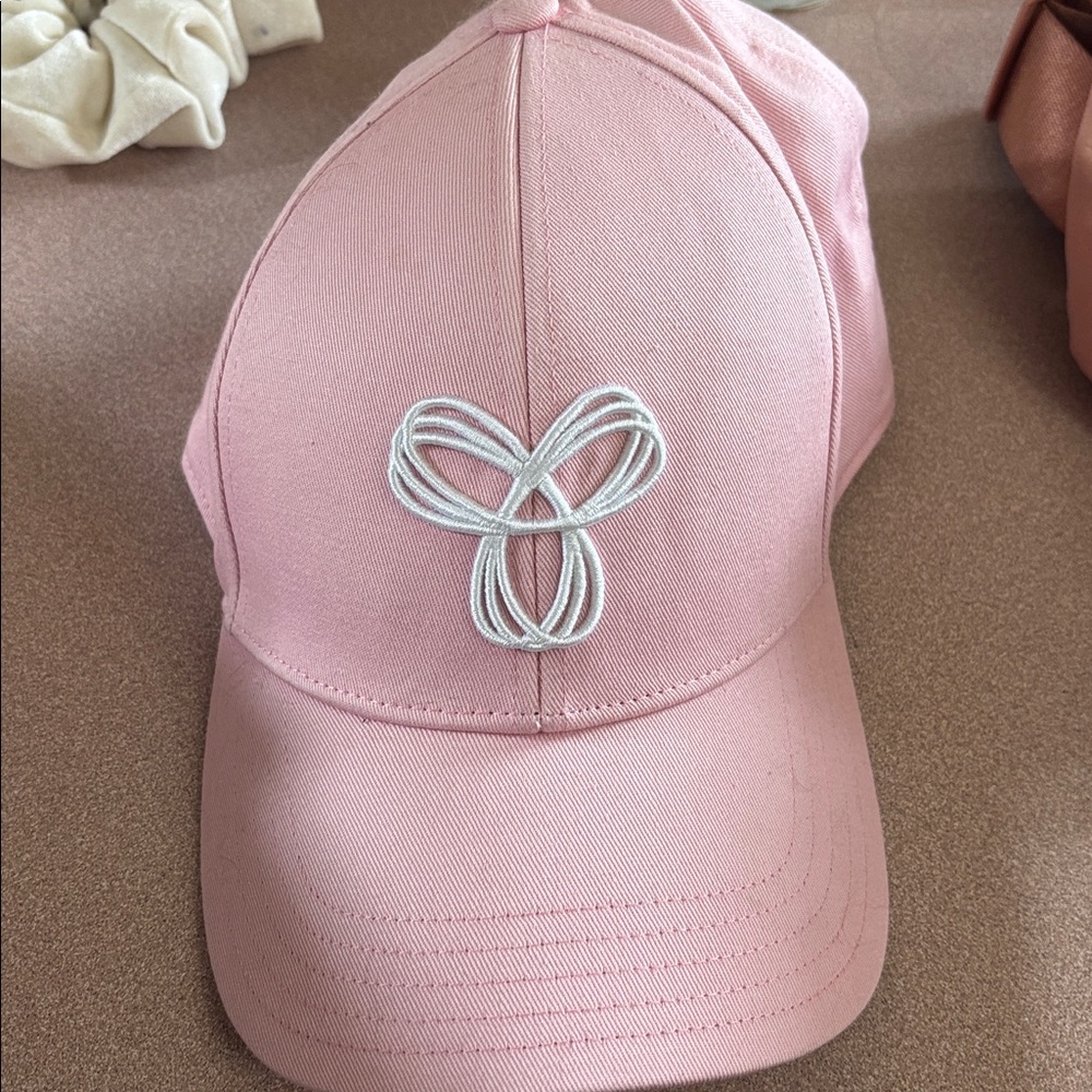 TNA Pink Cap with White Details